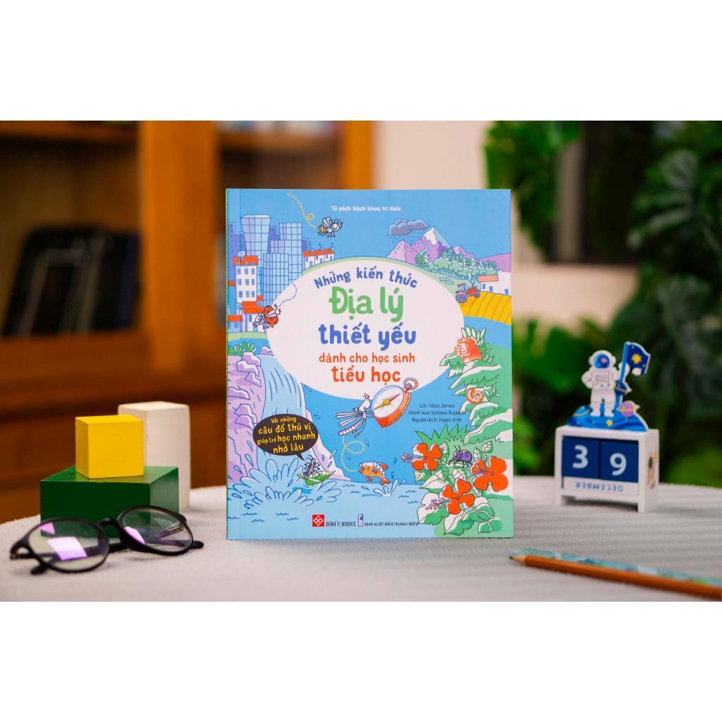 Sách - Những Kiến Thức Thiết Yếu Dành Cho Học Sinh Tiểu Học - Cho Trẻ 6 - 9 Tuổi - Combo 2 Cuốn - Đinh Tị Books