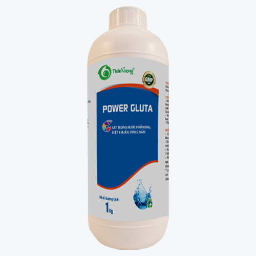 Sát trùng nước ao tôm phổ rộng POWER GLUTA
