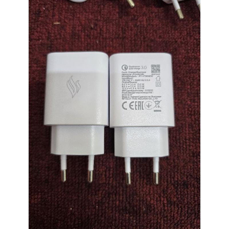 Bộ Sạc nhanh 18W Vinsmart Zin New Hãng dành cho tất cả dòng máy Vinsmart