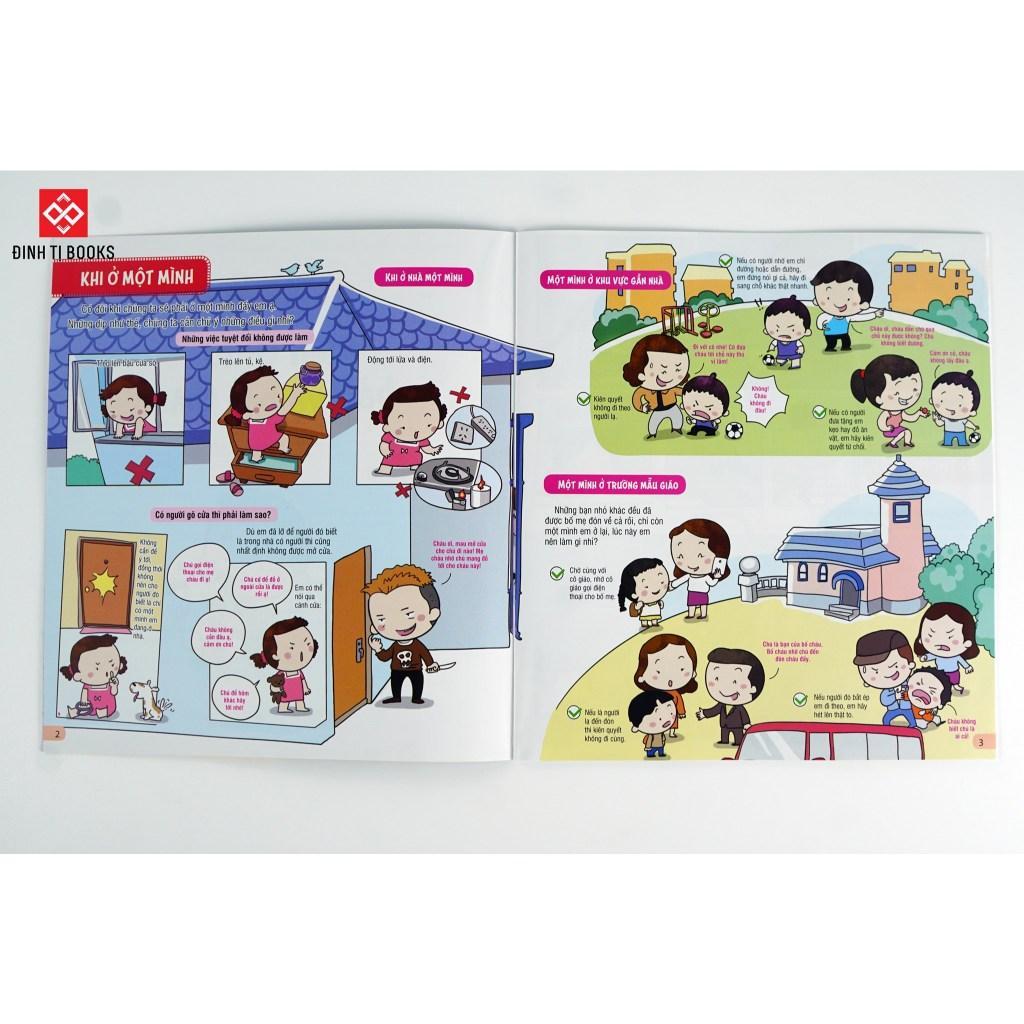 Sách - Kỹ Năng Sống Đầu Đời - Cho Trẻ 3 - 6 Tuổi - Combo 5 Cuốn - Đinh Tị Books