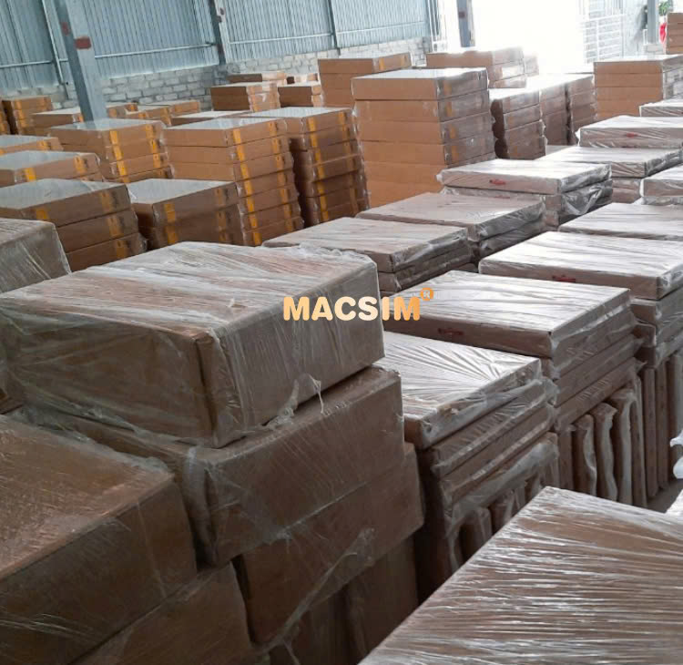 Vali hợp kim nhôm cao cấp Macsim MSLV1803 cỡ 20 inches, 24inches màu bạc hàng loại 1