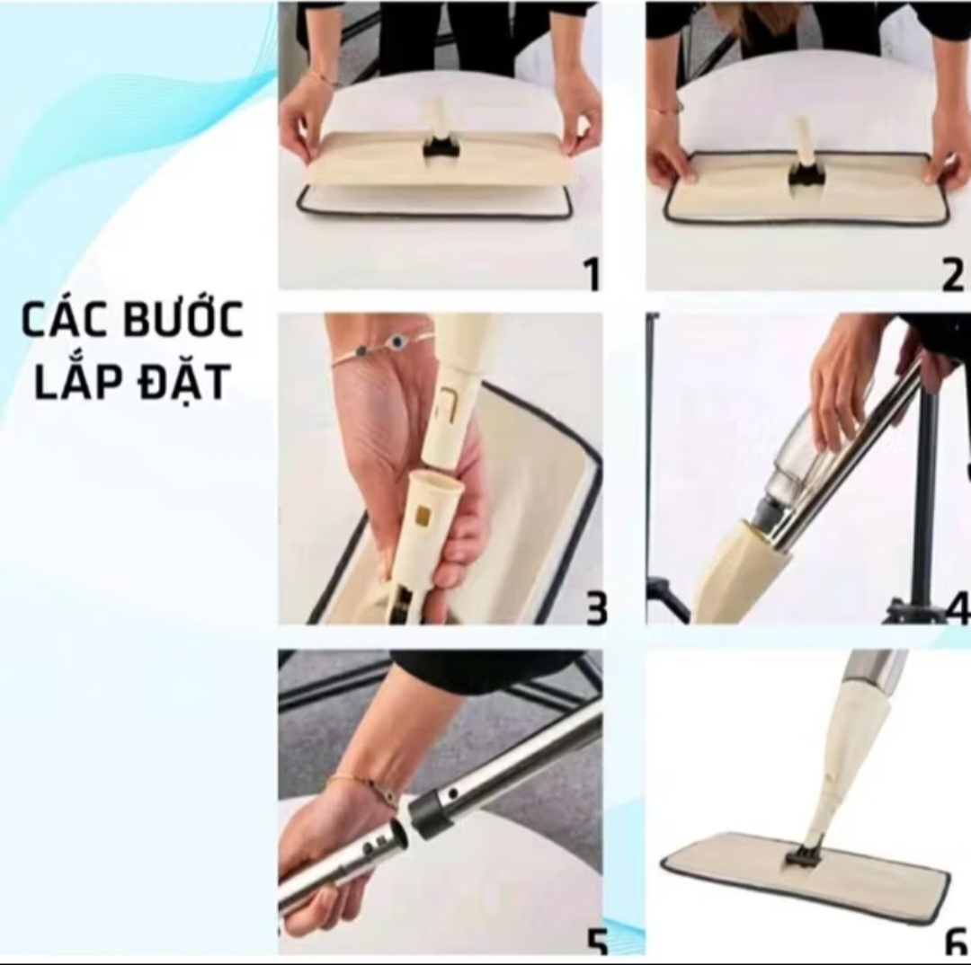 CÂY CHỔI LAU NHÀ PHUN SƯƠNG THẾ HỆ MỚI CHO MỌI GIA ĐÌNH