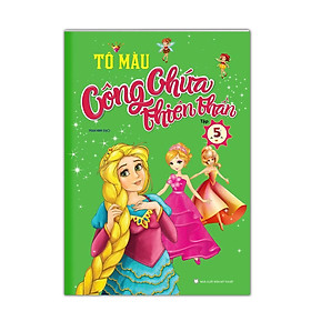 Sách - Tô Màu Công Chúa Thiên Thần - Tập 5 - Minh Thắng