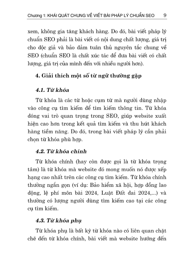 Sách - Kỹ Năng Cơ Bản Về Viết Bài Pháp Lý Chuẩn SEO
