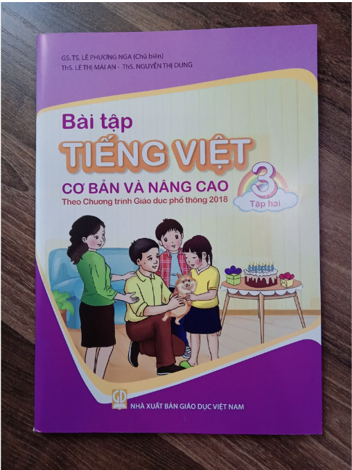 Sách - Bài tập tiếng việt cơ bản và nâng cao lớp 3 - tập 2 ( Theo chương trình GDPT 2018 )