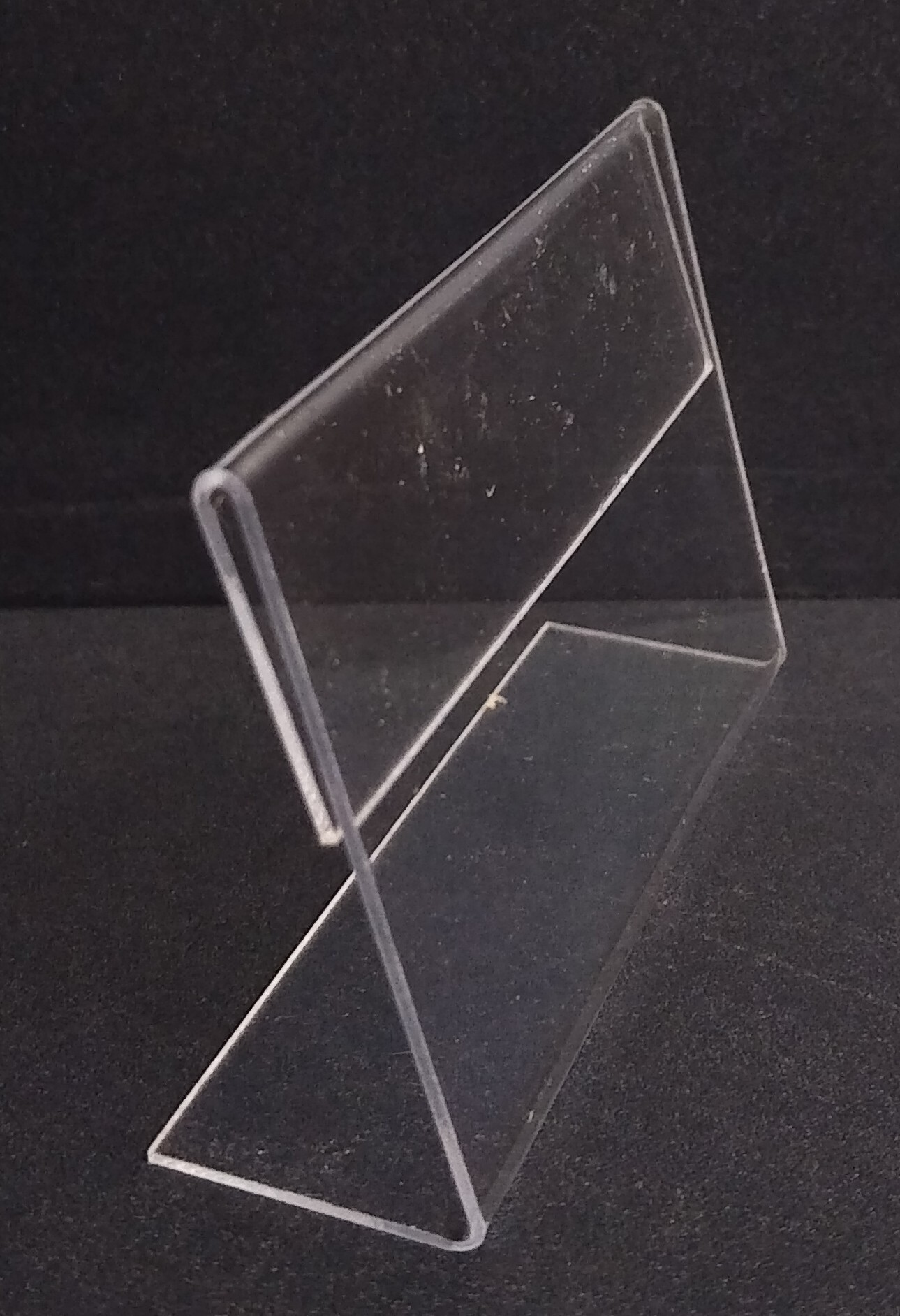 Combo 10 Kệ mica chữ L 9x6cm để bảng giá