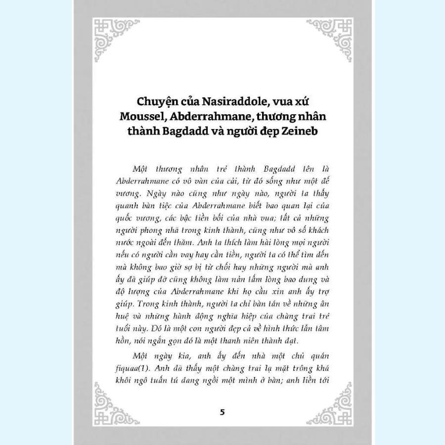 Sách - Truyện Cổ Ba Tư Nghìn Lẻ Một Ngày - Công Chúa Xứ Cachemire - VIETNAMBOOK