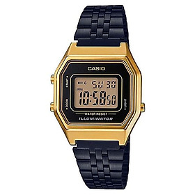 Đồng Hồ Nữ Dây Kim Loại Casio Nữ LA680WEGB-1B | LA680WEGB-1BDF