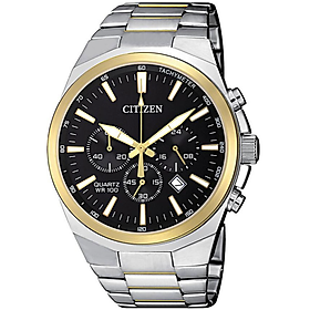 Đồng Hồ Nam Citizen Dây Thép Không Gỉ AN8174-58E - Mặt Đen