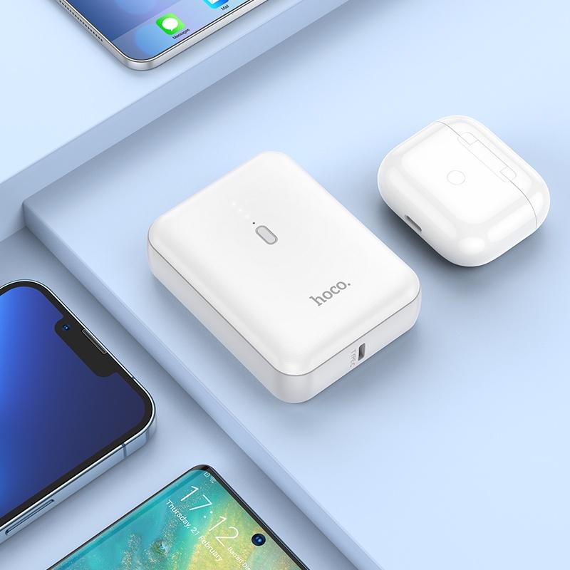 Pin sạc dự phòng J96 – Hàng Chính Hãng 5000mah 1 cổng sạc 5V - 2A có đèn led hiển thị dung lượng pin