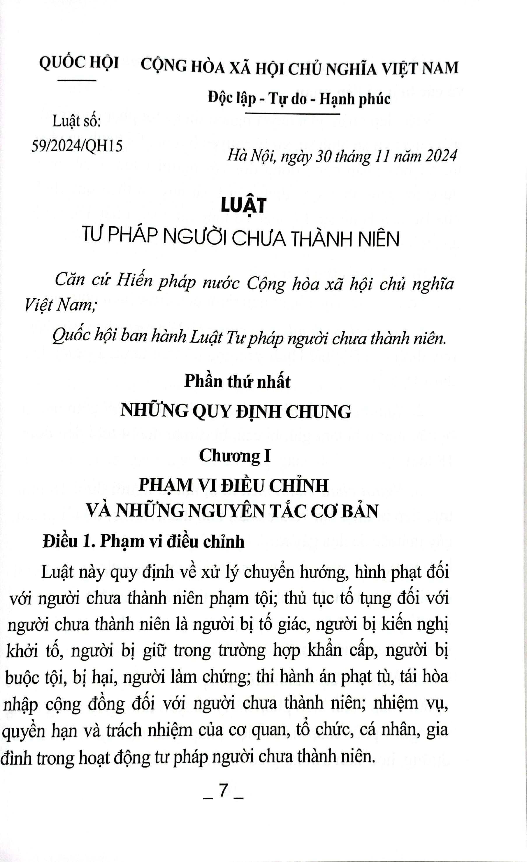 Sách - Luật Tư Pháp Người Chưa Thành Niên
