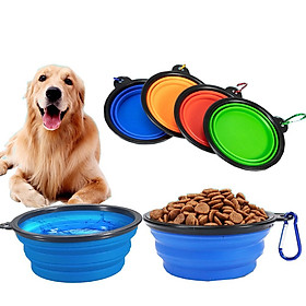 Bát Ăn Du Lịch Gấp Gọn Cho Chó Mèo