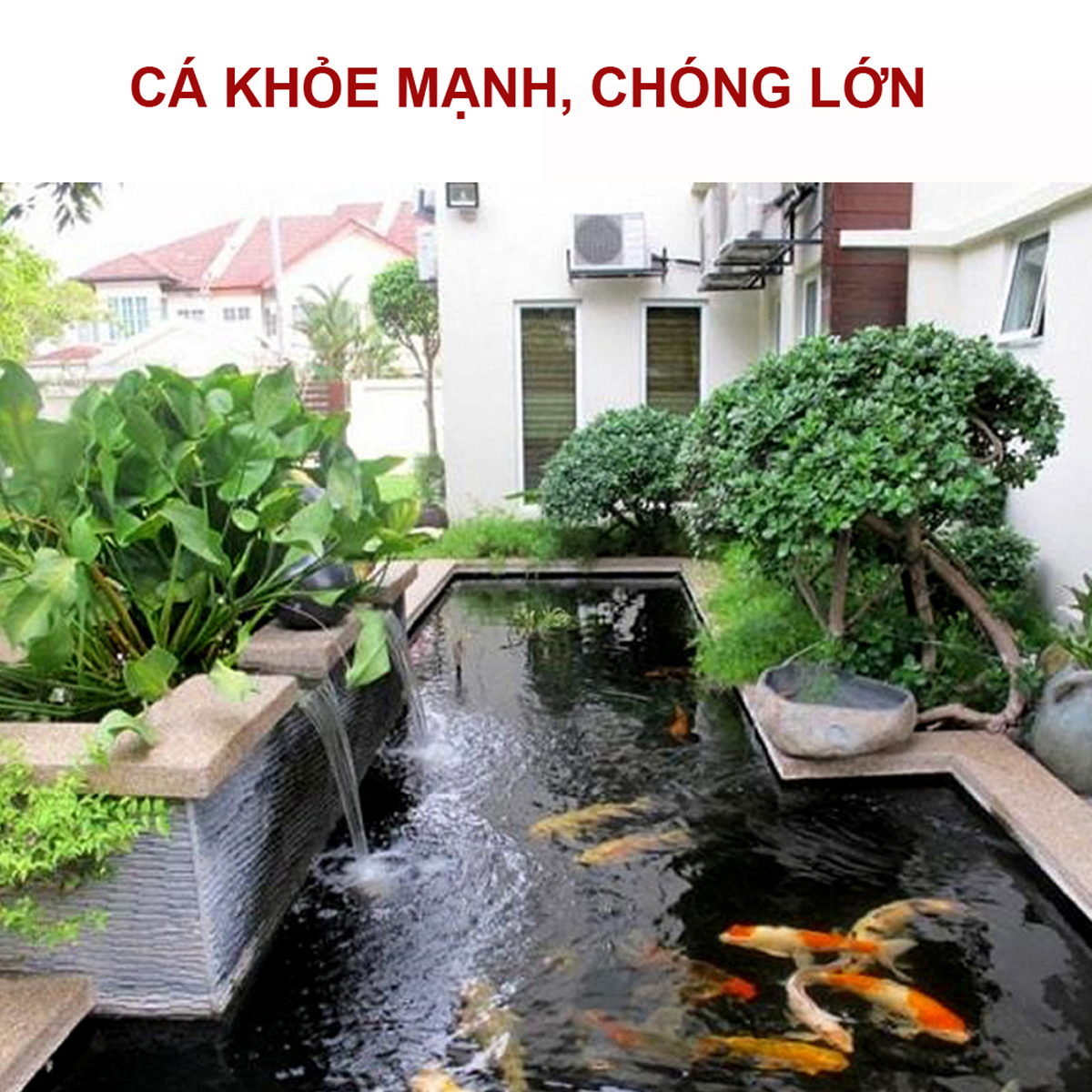 Máy bơm HA12000 ( 85W - 12000L/H) lõi trục gốm, 9 nấc chỉnh nước dùng cho bể cá, hồ cá, hòn non bộ, sinh hoạt - Máy bơm chìm cao cấp