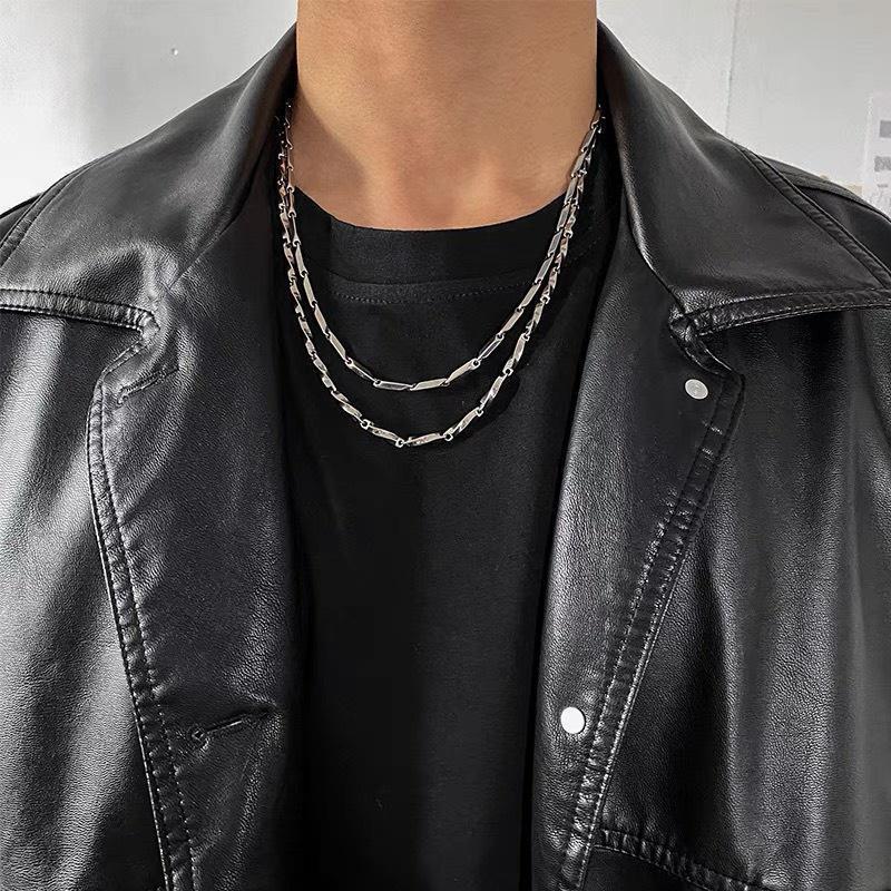 Dây chuyền nam vòng cổ Xích Trơn Thời Trang Basic nam nữ unisex Titan - Xích Trơn hỏa tiễn PTDCNA13