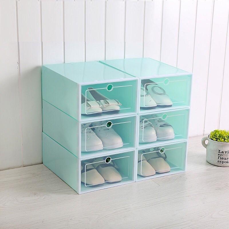 Hộp Đựng Giày Nắp Nhựa