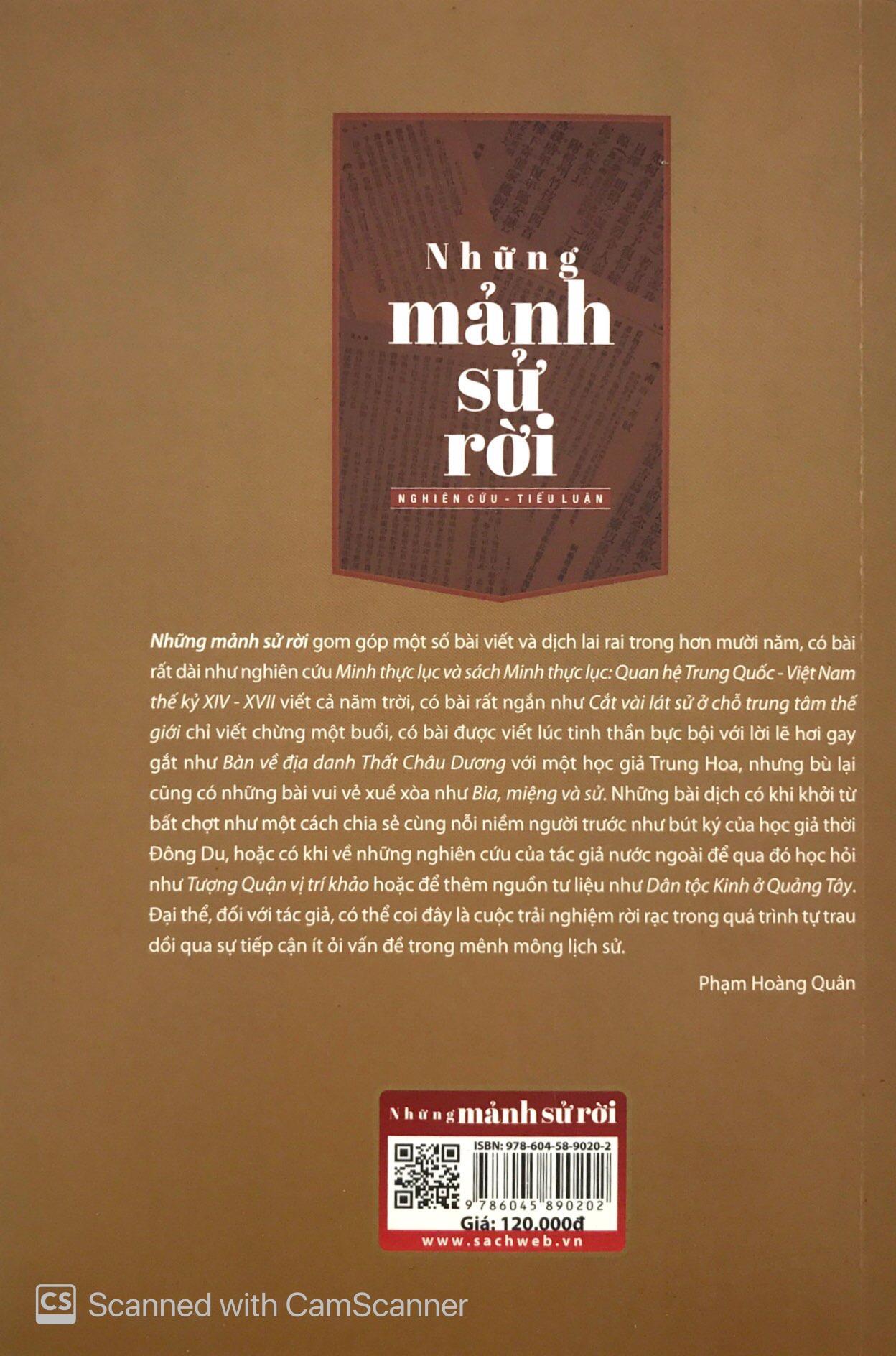 Những Mảnh Sử Rời (Tái Bản)