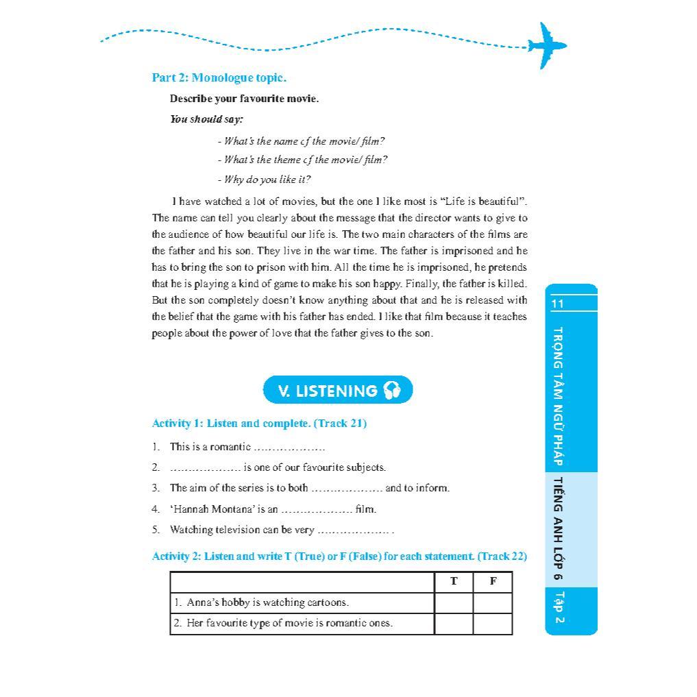 Sách - Global Success Trọng Tâm Ngữ Pháp Tiếng Anh Lớp 6 - Tập 2 - Minh Thắng