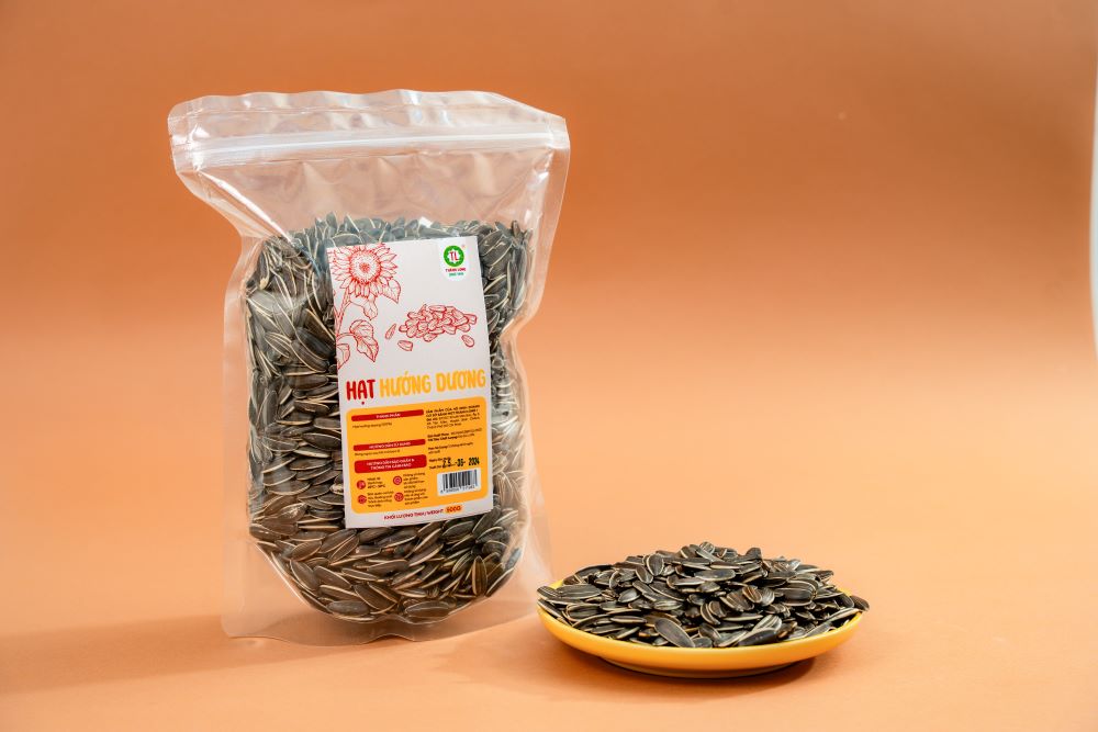 HẠT HƯỚNG DƯƠNG RANG MUỐI NGUYÊN VỊ THÀNH LONG 500G