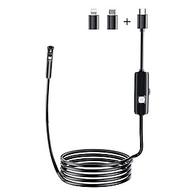 Camera Nội Soi Công Nghiệp Chống Nước Kết Nối Điện Thoại AN112 - Hàng Nhập Khẩu