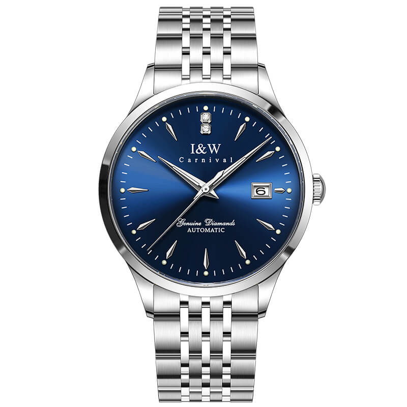 Đồng hồ nam chính hãng IW Carnival IW731G-1 ,kính sapphire,chống xước,chống nước 50m,Bh 24 tháng,máy cơ (automatic)