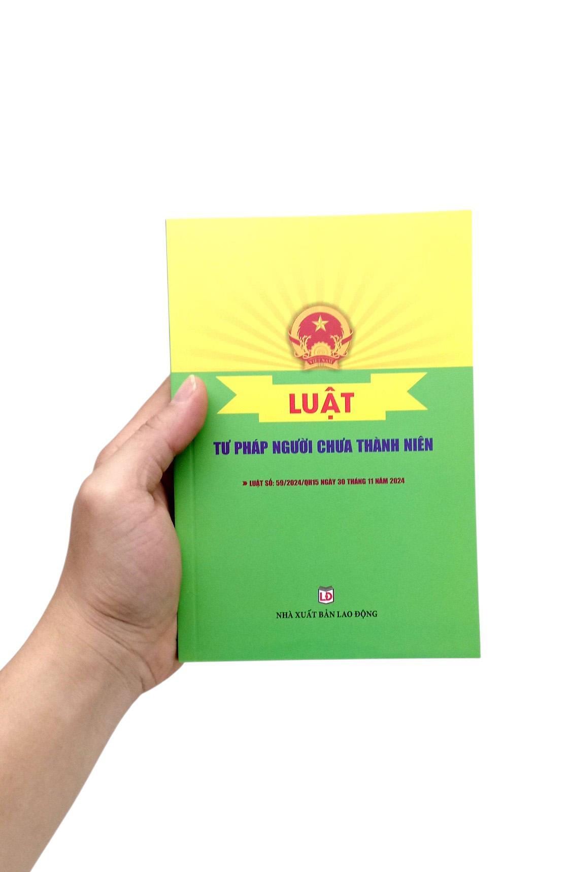 Sách - Luật Tư Pháp Người Chưa Thành Niên