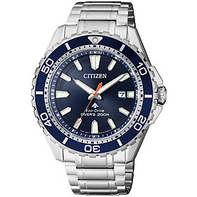 Đồng Hồ Nam Citizen Dây Thép Không Gỉ BN0191-80L - Mặt Xanh