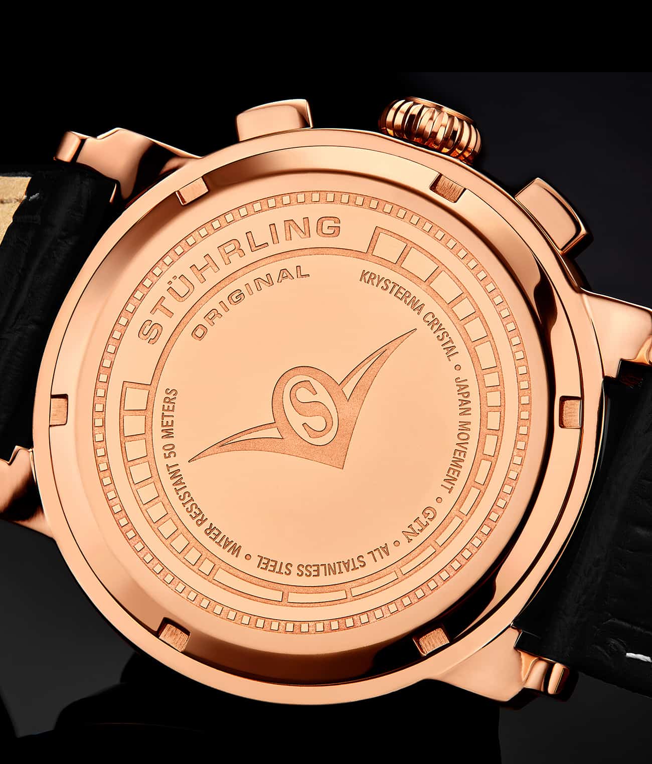 Đồng hồ nam Stuhrling Imperia Quartz Chronograph