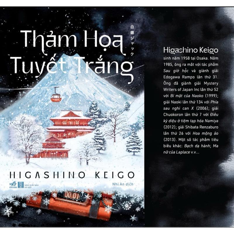 Sách - Thảm họa tuyết trắng - Higashino Keigo - Nhã Nam
