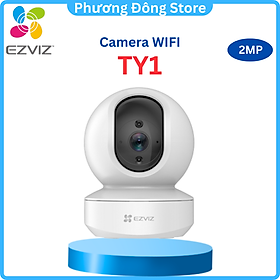Camera Wifi Trong Nhà EZVIZ TY1 Full HD 1080P Quay Quét 355 độ - Đàm Thoại 2 Chiều - Hàng Chính Hãng