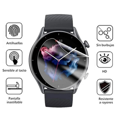 Bộ 5 miếng dán TPU Bảo Vệ màn hình dành Cho Amazfit Gtr3 / GTR3 Pro