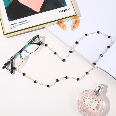Dây đeo gọng kính dây đeo kính thời trang mix hạt cườm đen trắng ấn tượng nam nữ unisex top top trend