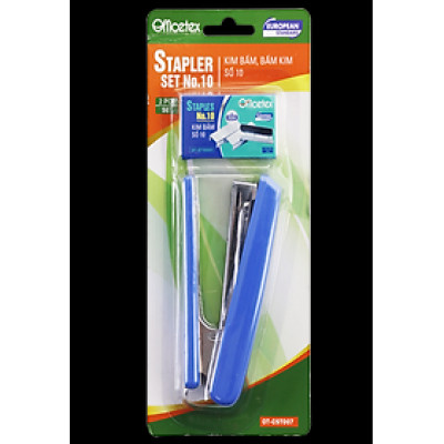 Combo bấm kim Officetex /OT-CST007 (1 bấm kim, 1 hộp kim bấm)