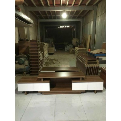 kệ tivi gỗ min .