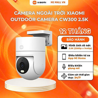 Camera Ngoài Trời 2.5K Xiaomi Outdoor Camera CW300 EU _ Hàng Chính Hãng , Bảo Hành 12 Tháng