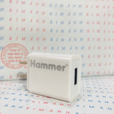 Củ sạc Ham merr dòng điện chuẩn 2.1A cổng USB, Check Qr kiểm tra hàng chính hãng bảo hành 12 tháng