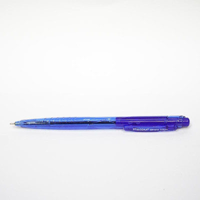 Bút Bi Stacom 0.5mm BP1015 - Mực Xanh