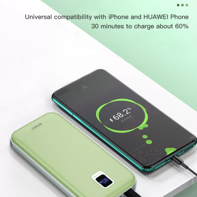 Pin dự phòng Wiwu Ultra-fast Charge JC-17 Cho Iphone Và Điện Thoại HUAWEI Đa Bảo Vệ, Sạc An Toàn Trên Máy Bay - Hàng Chính Hãng