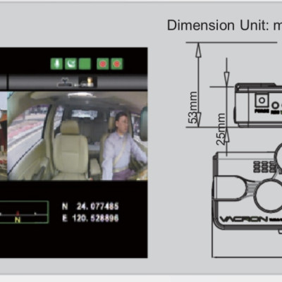 Camera Ôtô FUHO CDR-E07 - nhập khẩu Taiwan đáp ứng Nghị định 10 và Thông tư 12