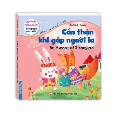 Sách - Hộp 8 Cuốn: Rèn Luyện Thói Quen Tốt Bằng Tranh Cho Bé 2 - 6 Tuổi - Song Ngữ Anh Việt - Minh Thắng