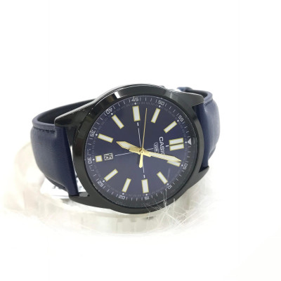 Đồng Hồ Nam Dây Da Casio Standard MTP-VD02BL-2EUDF Chính Hãng - MTP-VD02BL-2E