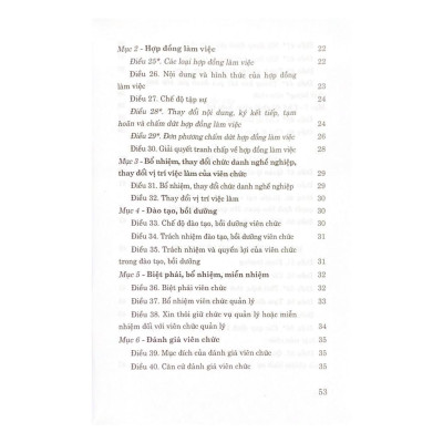 Sách - Luật Viên Chức (Hiện Hành) (Sửa Đổi, Bổ Sung Năm 2019) - NXB Chính Trị Quốc Gia