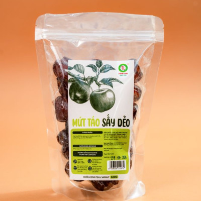 MỨT TÁO SẤY DẺO THÀNH LONG 500G - VIỆT NAM