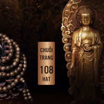 Vòng Tay Trầm Hương Nam - 108 Hạt