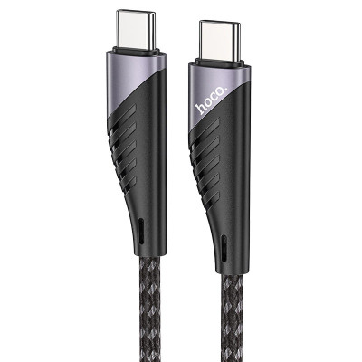 Cáp sạc nhanh PD60W Hoco U95 Type-C to Type-C dây dù siêu bền dài 1.5M cho Android - Hàng chính hãng