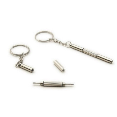 ( combo 10 chiếc ) Móc Khóa Tua Vít mini đa năng sửa chữa kính, đồng hồ, điện thoại (6cm x 0,5cm)