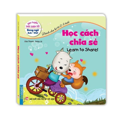 Sách - Hộp 8 Cuốn: Rèn Luyện Thói Quen Tốt Bằng Tranh Cho Bé 2 - 6 Tuổi - Song Ngữ Anh Việt - Minh Thắng