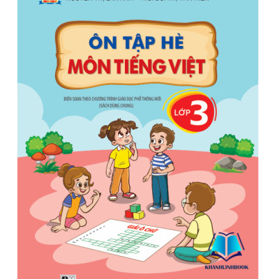 Sách - Ôn tập hè môn Toán + Tiếng Việt lớp 3 ( Sách dùng chung )