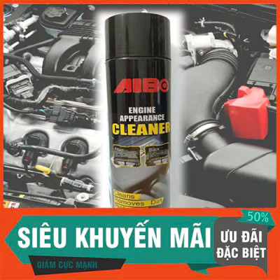 Bình Xịt Bọt Tẩy Rửa Động Cơ Ô Tô AIBO Hiệu Năng Vượt Trội: Vệ Sinh Han Gỉ, Dầu Nhớt, Làm Mới Lóc Máy –