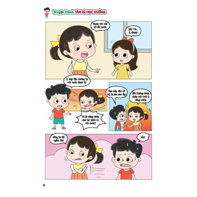 Sách - Truyện Tranh Tâm Lý Học Đường - Học Cách Lắng Nghe Và Thấu Hiểu - Minh Thắng