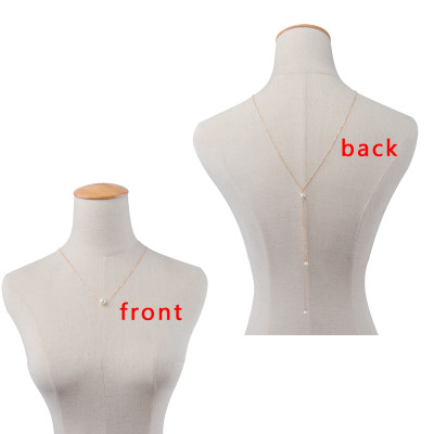 Dây chuyền vòng cổ basic tua dài sexy